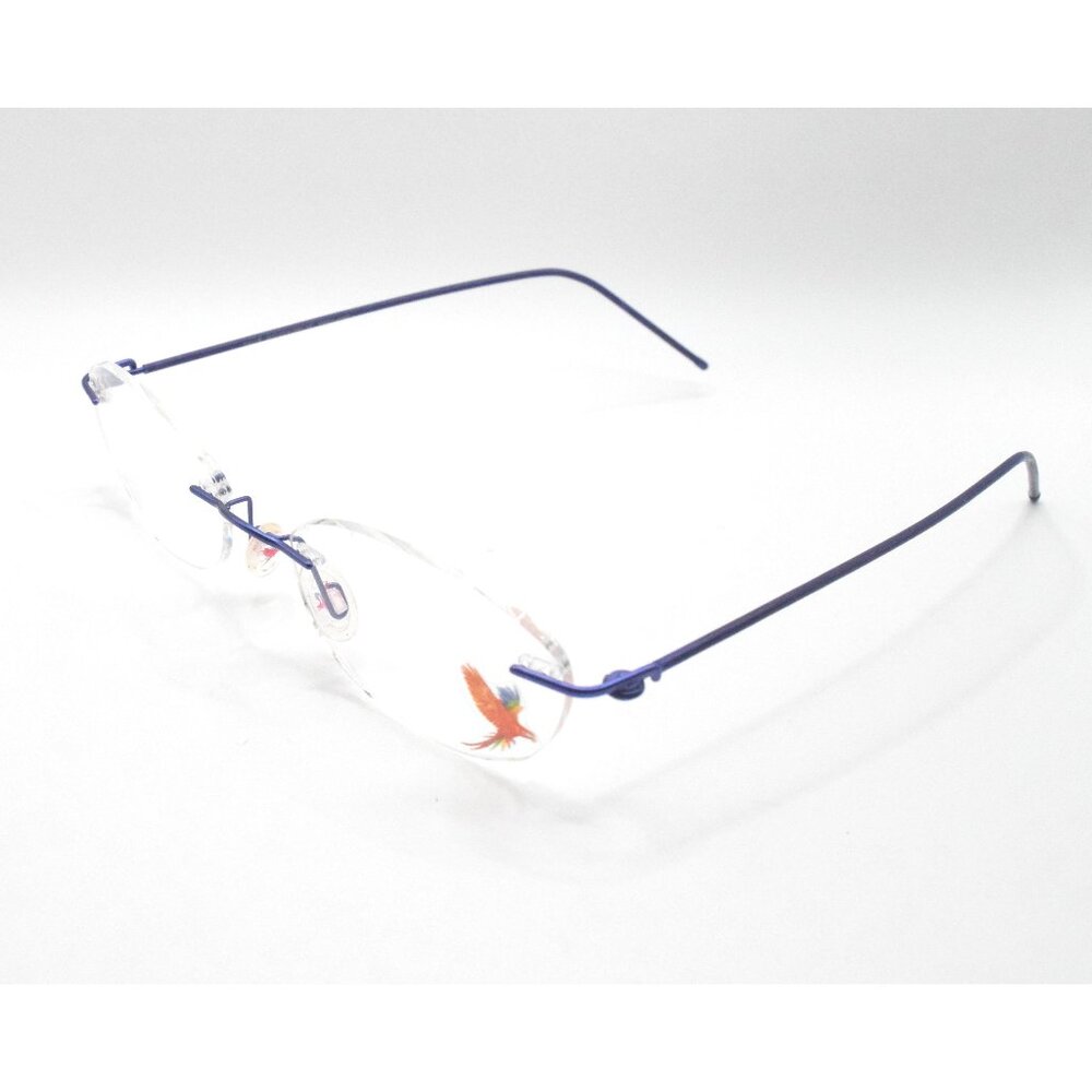Maui Jim Eyeglasses MJO 2004-36M Rimless Purple Frames 51 mm